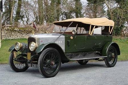 Lot 127: 1915er Vauxhall D-Type 25hp Tourer, Estimate nicht erreicht.
