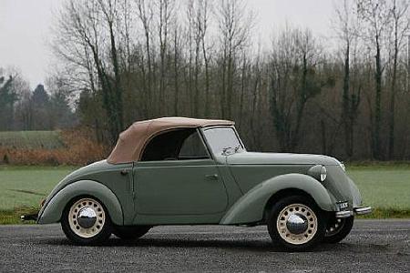 Lot 134: 1941er CGE Type TB Cabriolet, erzielter Preis 36.800 Euro.