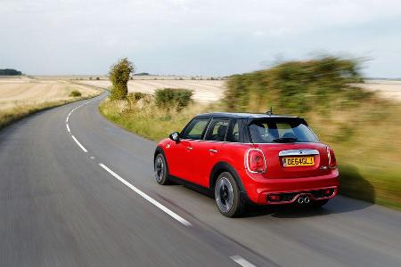 Mini Cooper S Viertrer, Heckansicht