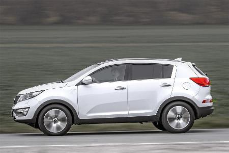 Kia Sportage 2.0 CRDi 4WD, Seitenansicht