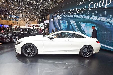 Mercedes S-Klasse Coup, Genfer Autosalon, Messe, 2014