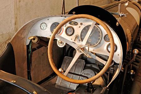 Miller 122 GP, Cockpit, Lenkrad
