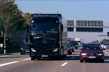 Mercedes-Benz Actros, Highway-Pilot, Autonomer Lkw, Autonomes Fahren