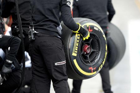 McLaren - Soft-Reifen - Pirelli - GP Australien 2016