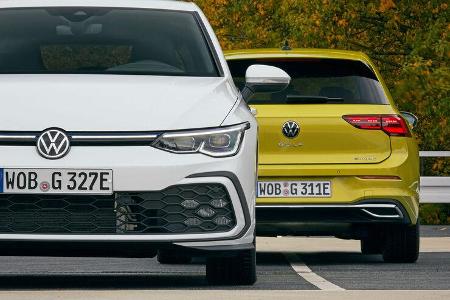 VW Golf eHybrid und GTE, ams 0221 Vergleich VW Golf eHybrid und GTE, ams 0221 Vergleich