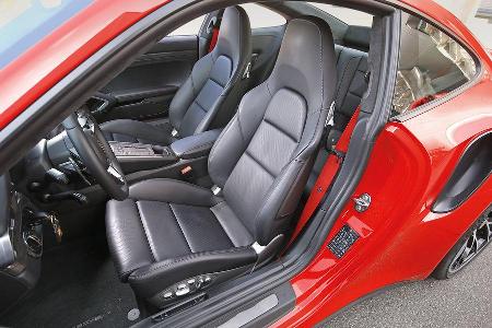 Porsche 911 Turbo S, Sitze