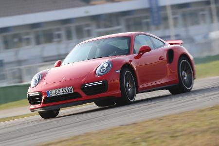 Porsche 911 Turbo S, Seitenansicht
