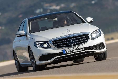 Mercedes E 220 d, Frontansicht