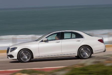 Mercedes E 220 d, Seitenansicht