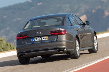 Audi A6 2.0 TDI Quattro, Heckansicht