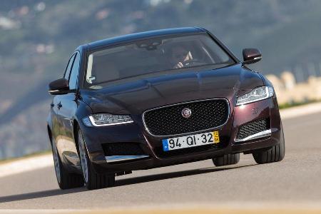 Jaguar XF 20d, Frontansicht