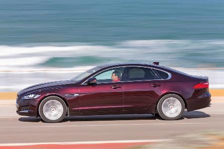 Jaguar XF 20d, Seitenansicht