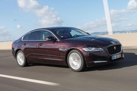 Jaguar XF 20d, Frontansicht