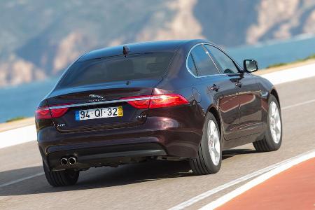 Jaguar XF 20d, Heckansicht