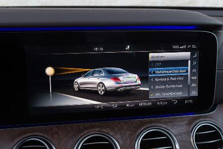 Mercedes E 220 d, Infotainment