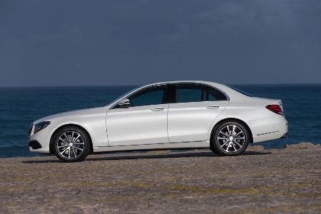 Mercedes E 220 d, Seitenansicht