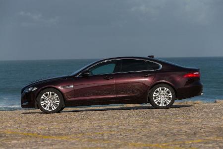 Jaguar XF 20d, Seitenansicht