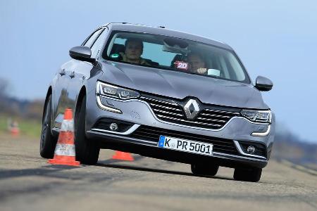 Renault Talisman dCi 160, Frontansicht, Slalom