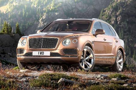 09/2015, Bentley Bentayga Sperrfrist