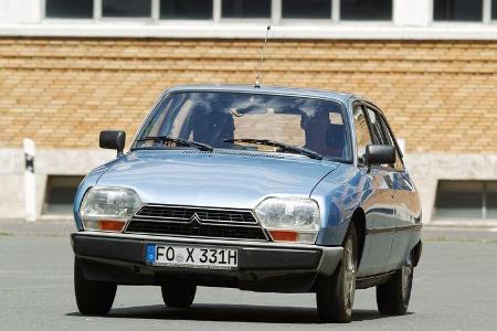 Citroën GS/GSA, Frontansicht