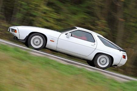 Porsche 928, Seitenansicht