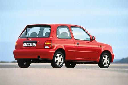 Nissan Micra, Heckansicht