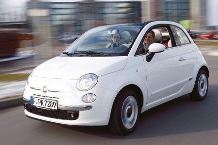 Fiat 500 C, Frontansicht