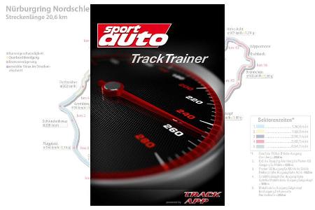 sport auto bringt die TrackTrainer App für das iPhone, der persönliche Rennassistent für jeden aktiven Motorsport-Fan.