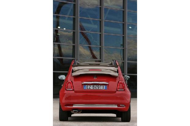 Fiat 500, Heckansicht