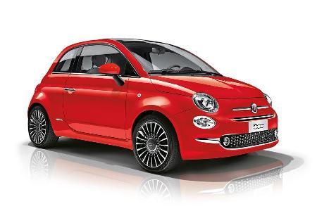 Fiat 500, Seitenansicht