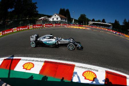 Lewis Hamilton - Mercedes - GP Belgien 2015 - Spa Francorchamps