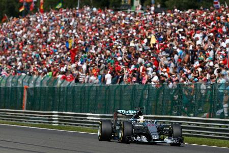 Lewis Hamilton - Mercedes - GP Belgien 2015 - Spa Francorchamps