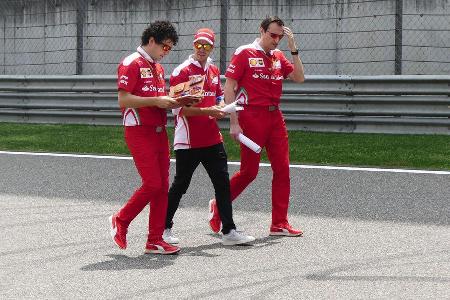 Sebastian Vettel - Ferrari - GP China - Shanghai - Donnerstag - 14.4.2016