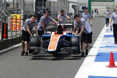 Manor F1 - GP China - Shanghai - Donnerstag - 14.4.2016