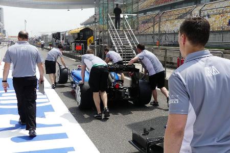 Manor F1 - GP China - Shanghai - Donnerstag - 14.4.2016