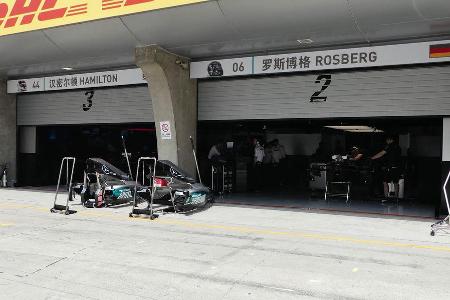 Mercedes - GP China - Shanghai - Donnerstag - 14.4.2016