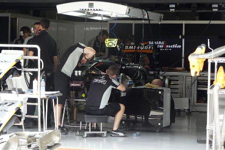 Force India - GP China - Shanghai - Donnerstag - 14.4.2016