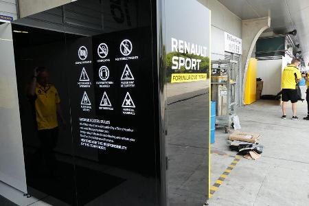 Renault - GP China - Shanghai - Donnerstag - 14.4.2016