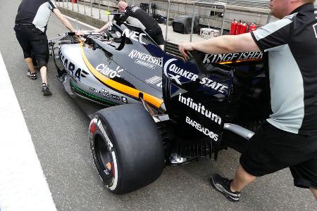 Force India - GP China - Shanghai - Donnerstag - 14.4.2016