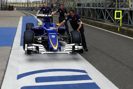 Sauber - GP China - Shanghai - Donnerstag - 14.4.2016