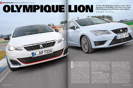 Screenshot - Seat Leon Cupra 290 - Peugeot 308 GTi - Kompaktsportwagen - sport auto 5/2016