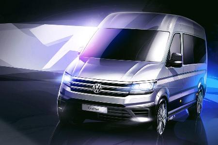 VW Crafter Designskizze