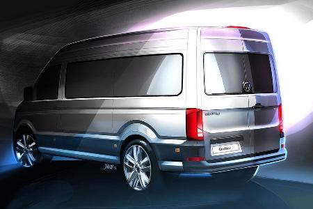 VW Crafter Designskizze