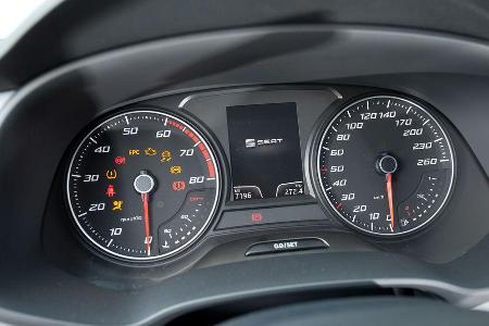 Seat Leon 1.4 TSI, Rundinstrumente