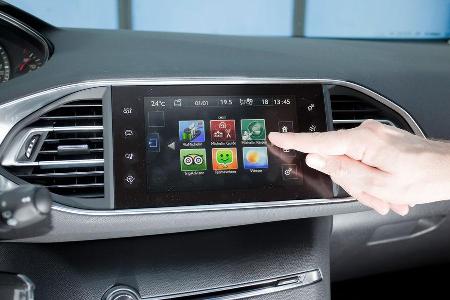 Peugeot 308 125 THP, Rundinstrumente