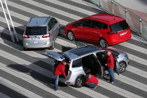 Citroën Grand C4 Picasso, Ford Grand C-Max, Opel Zafira Tourer
