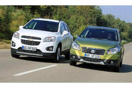 Suzuki SX4-Cross, Chevrolet Trax