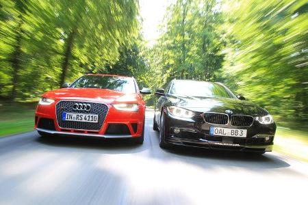 Audi RS4 Avant, Alpina B3 Biturbo Touring Allrad, Frontansicht