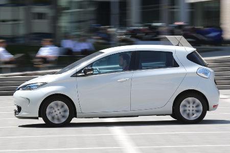 Renault Zoe, Seitenansicht