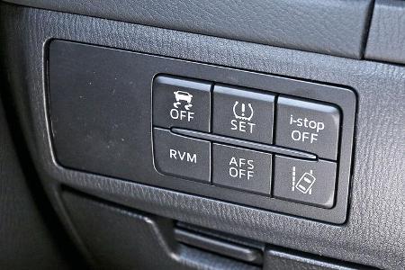 Mazda 6 Kombi 2.2 L D, Bedienelemente